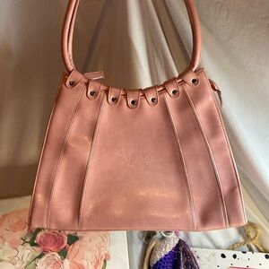 Women’s pink shoulder bag
